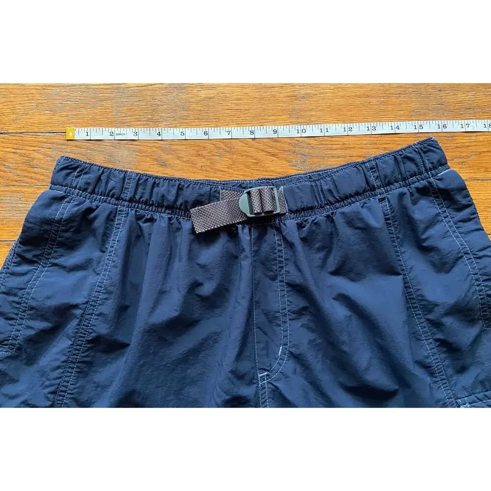 COLUMBIA Omni-Shade Blue Cargo Swim Trunks Mens sz L